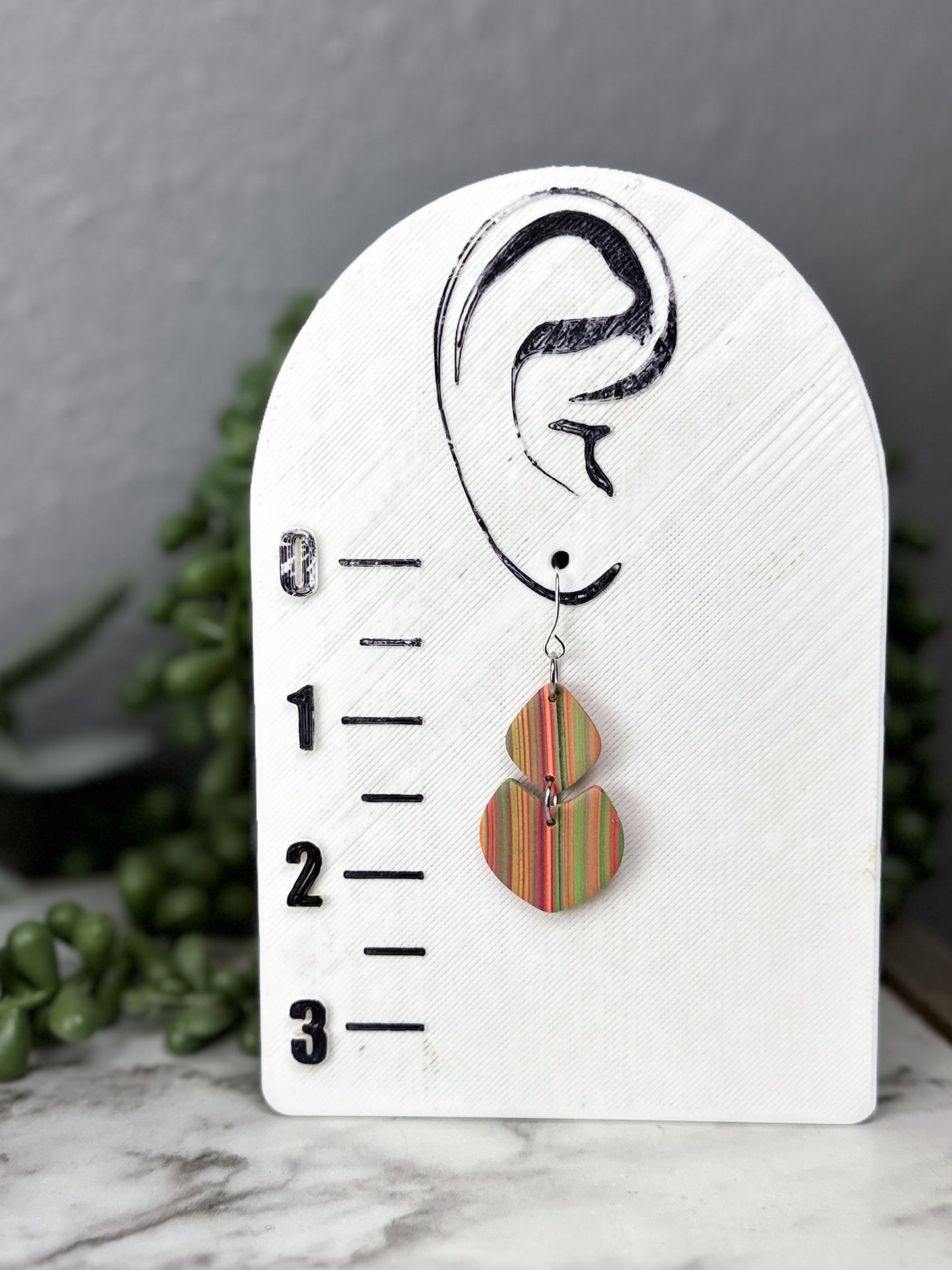 Retro Teardrop Dangles