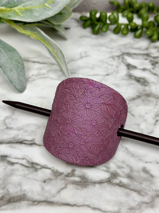 Bun Cover - Flower Texture