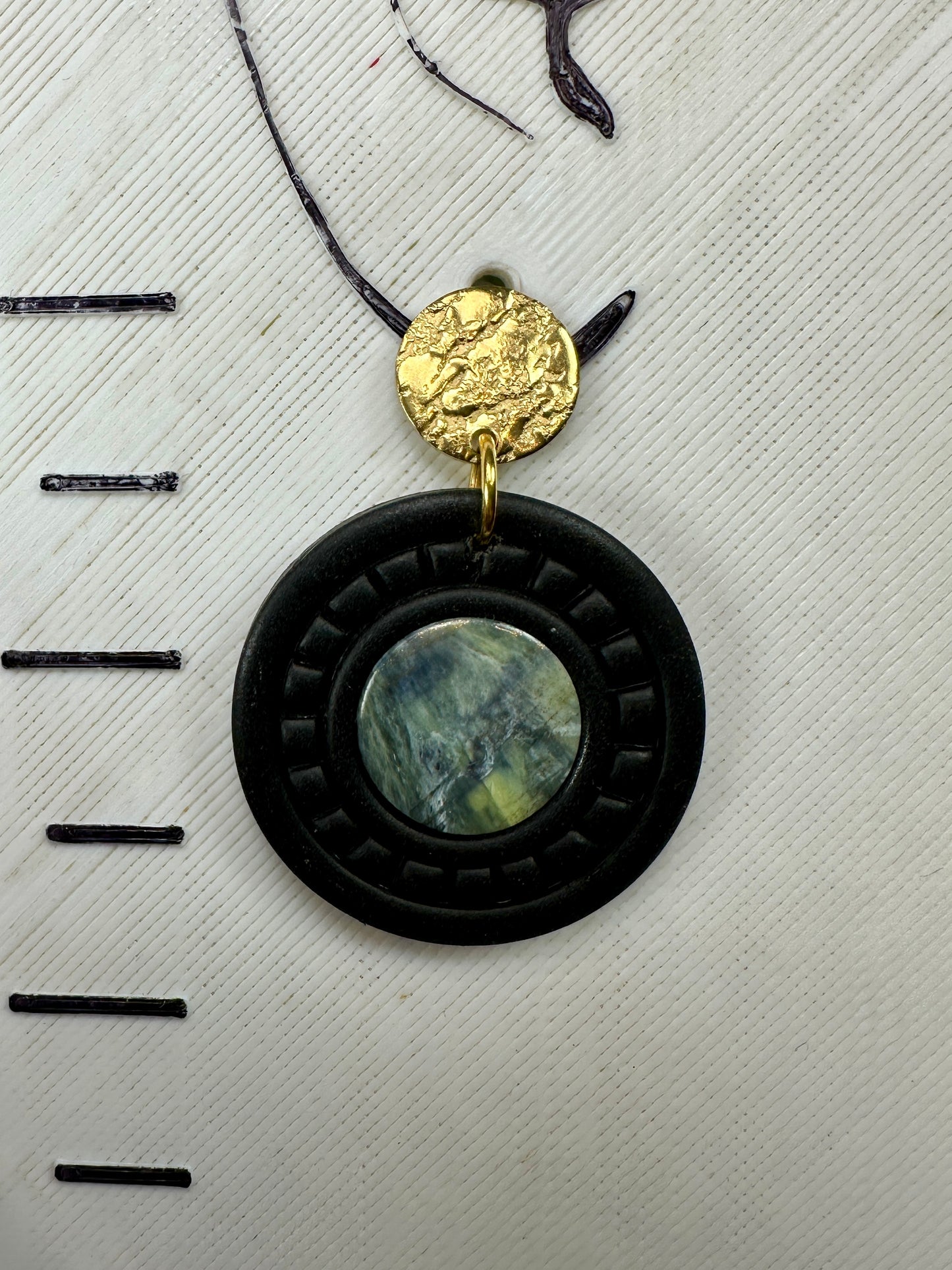 Stone Effect Lilith Dangles