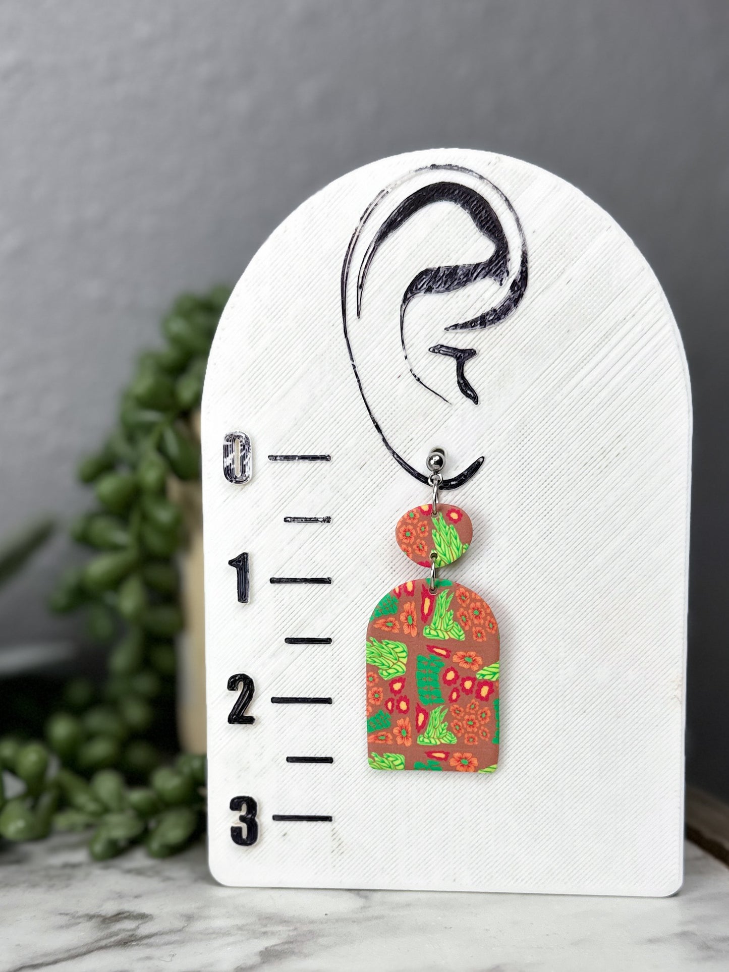 Small Spring Motif Dangles 2