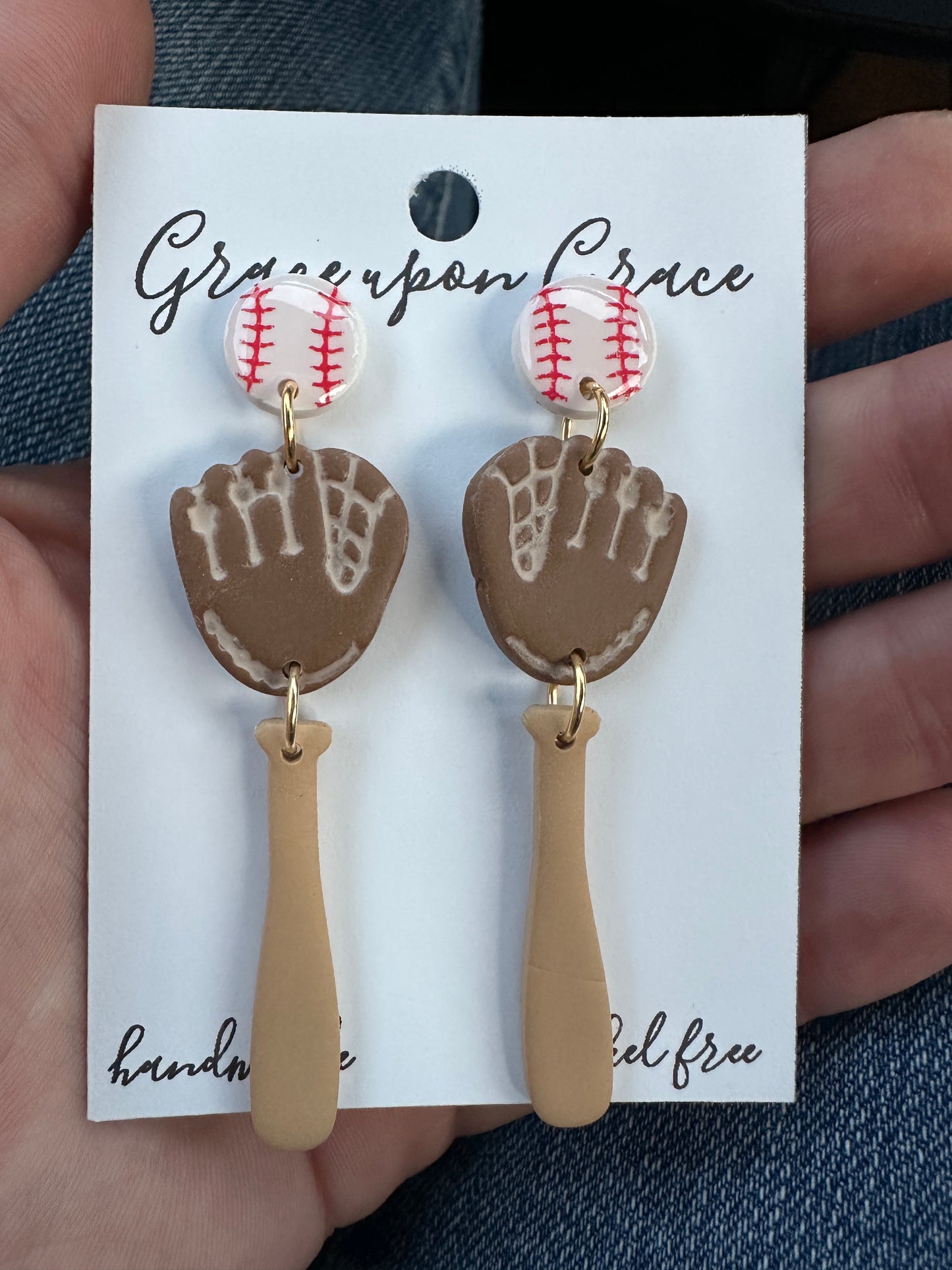 Baseball Element Dangles