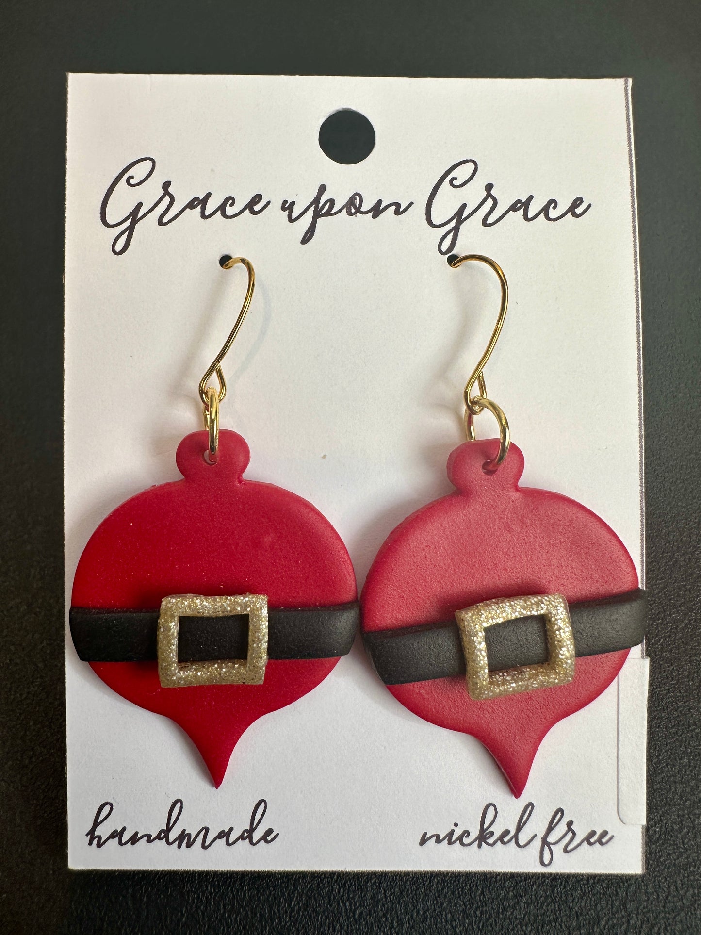 Santa Belt Baubles Dangles