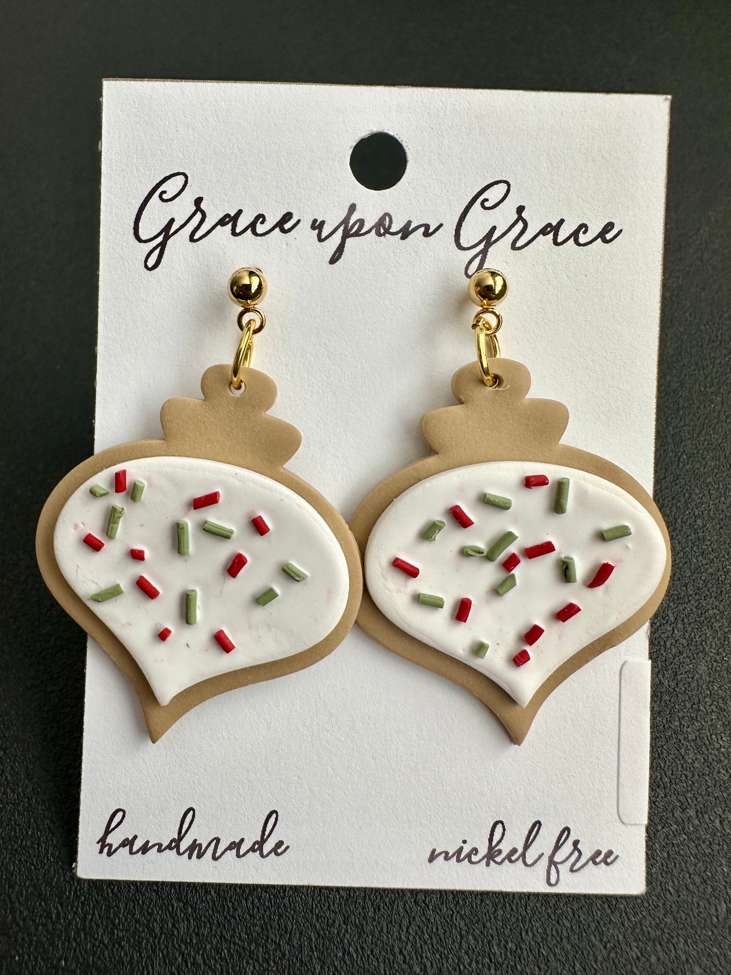 Sugar Cookie Dangles - Baubles