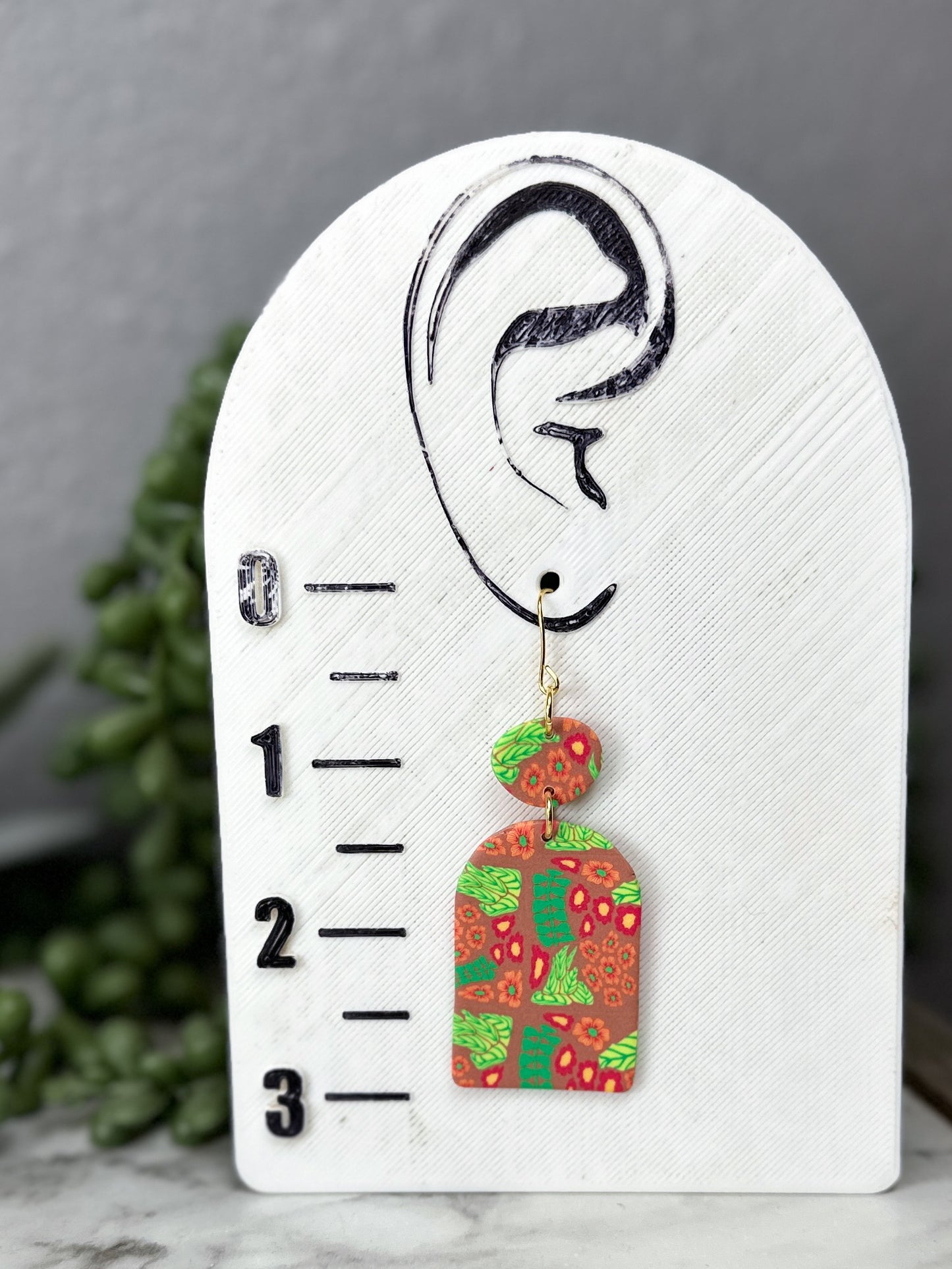 Small Spring Motif Dangles 2