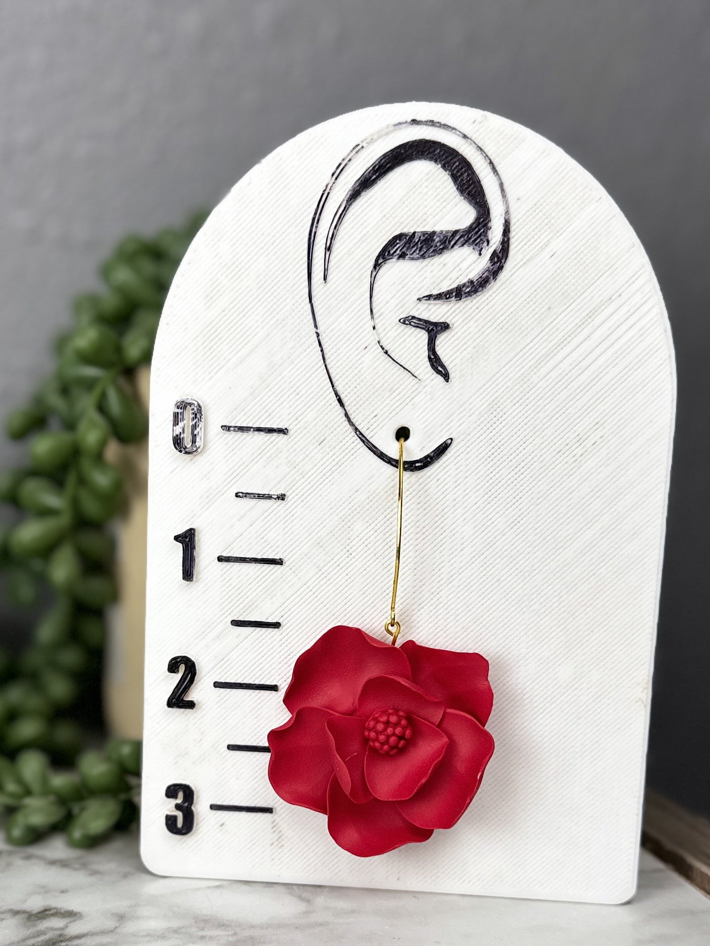Large Flower Dangles
