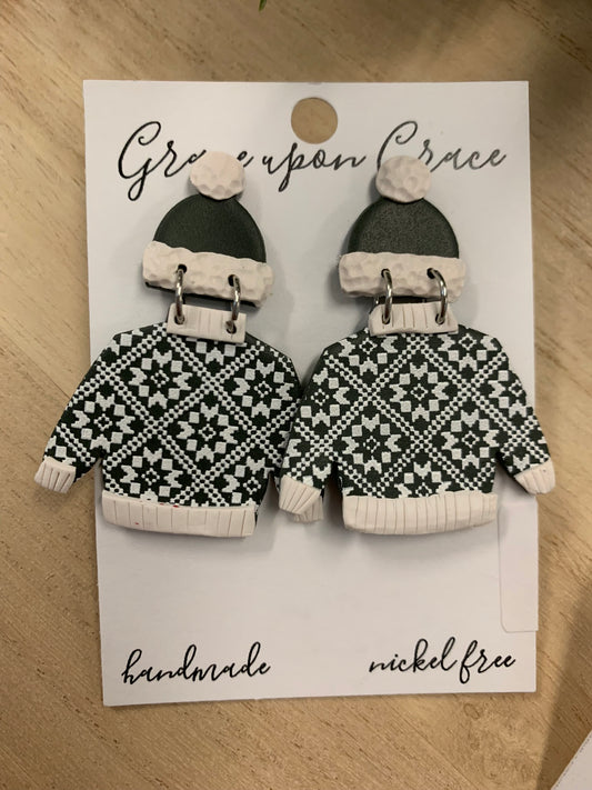 Beanie and Sweater Dangles