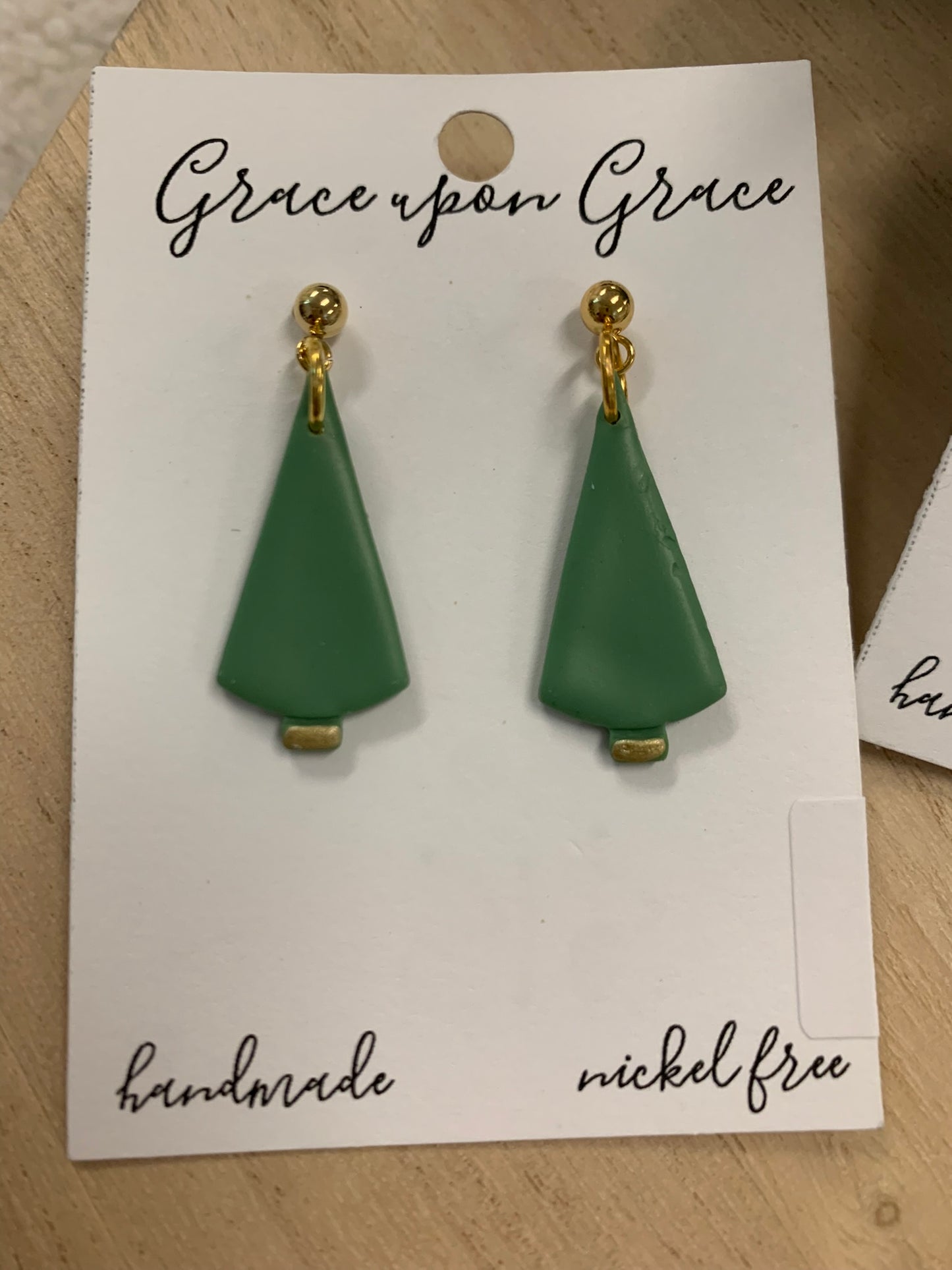 Minimalist Christmas Tree Dangles
