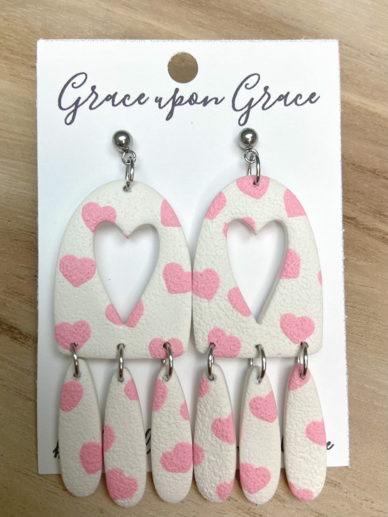 Heart Cutout Dangles