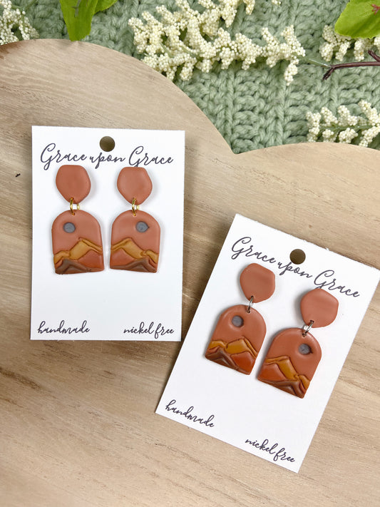 Boho Mountain Dangles