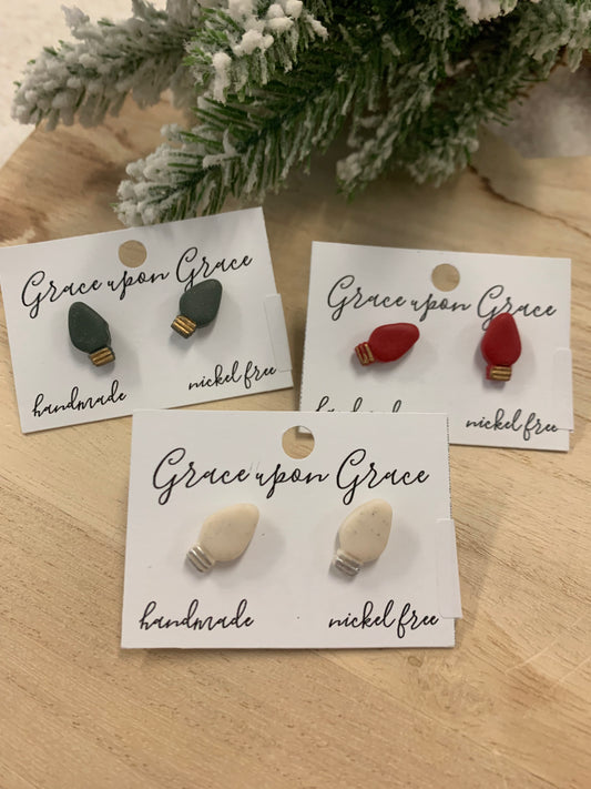Tiny Holiday Light Studs