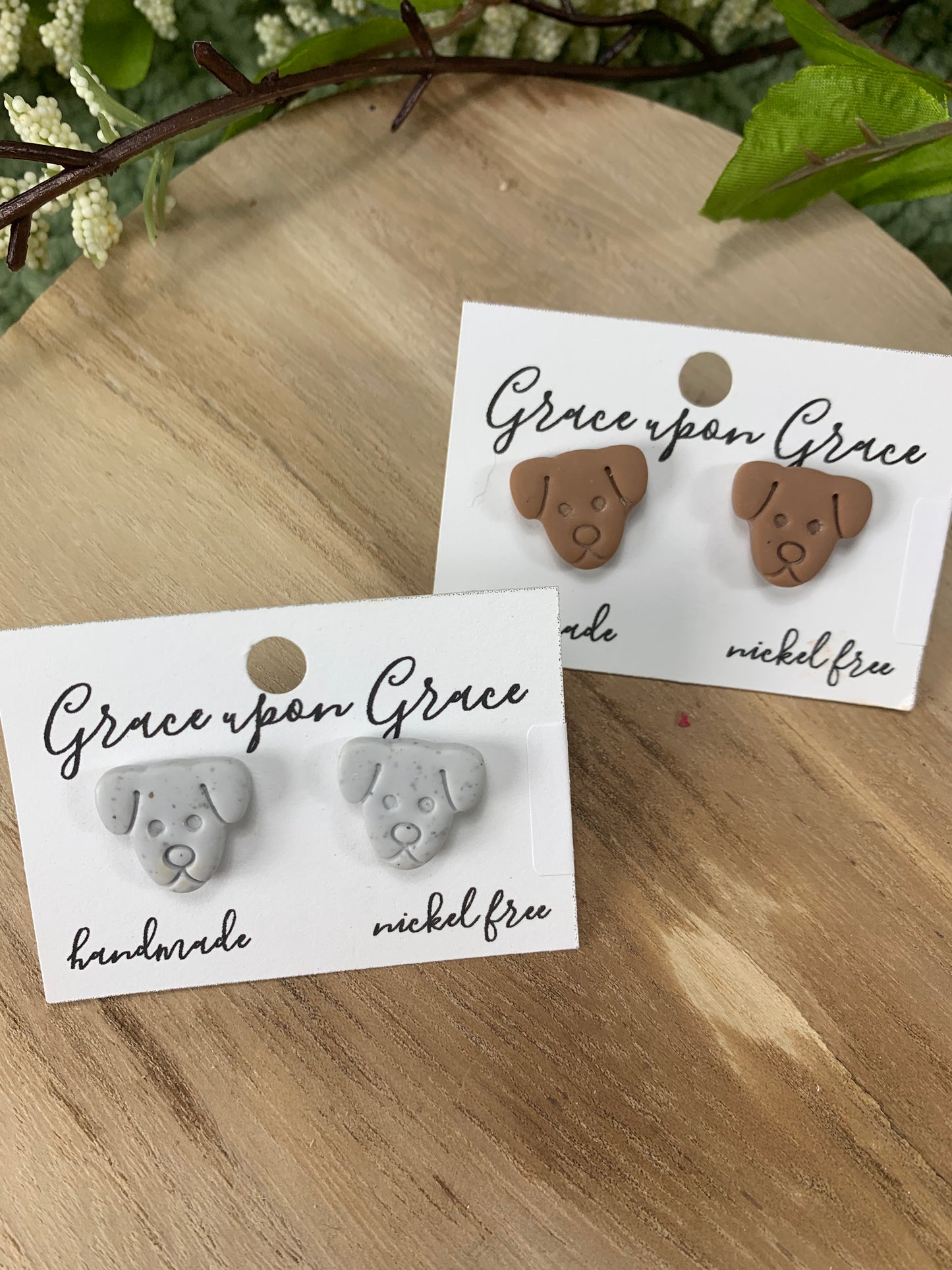 Dog Studs - Short Ears