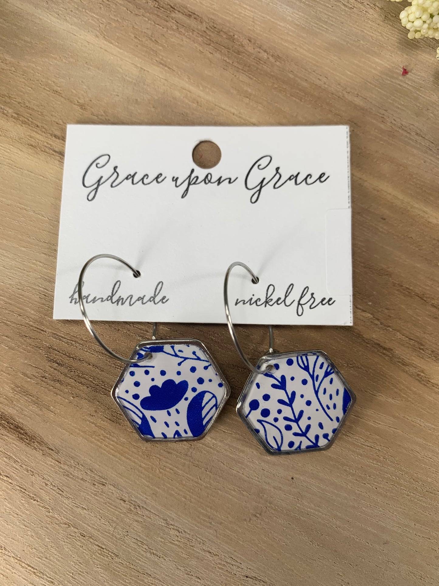 Cheyenne Hoops - Large hexagons