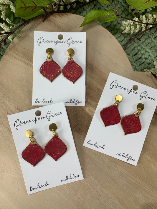 Small Christmas Bauble Dangles