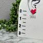 Heart Studs with Lace Texture