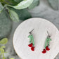 Heart Cherry Dangles