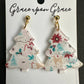 Winter Motif Christmas Tree Dangles