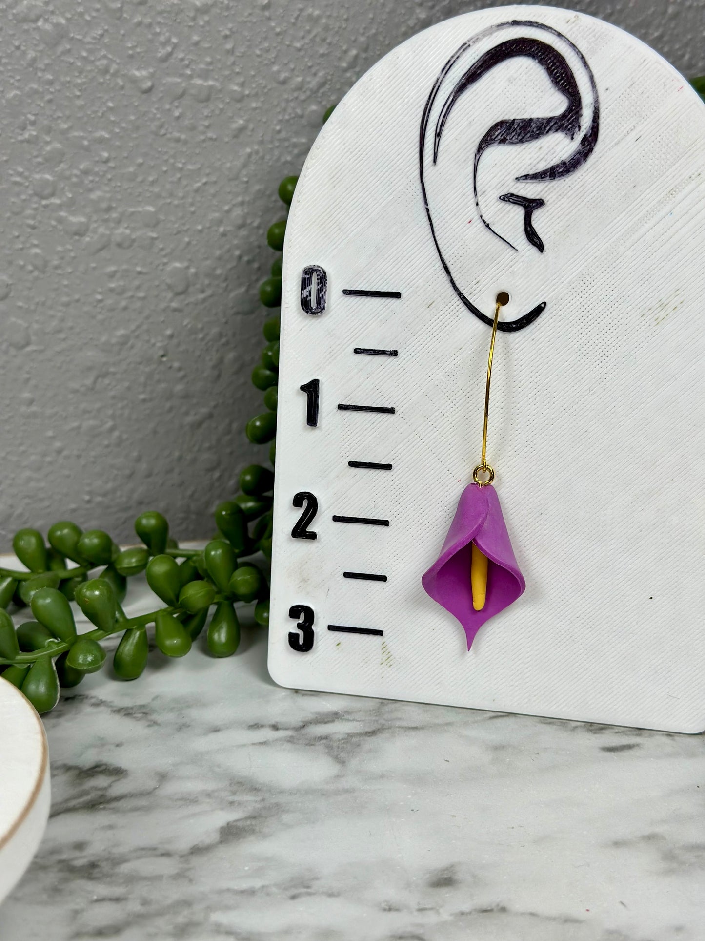 Calla Lily Dangles