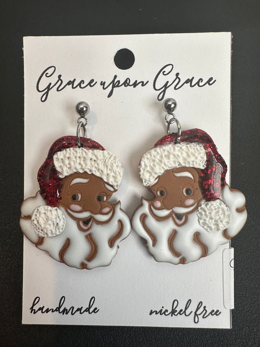 Vintage Santa Claus Dangles