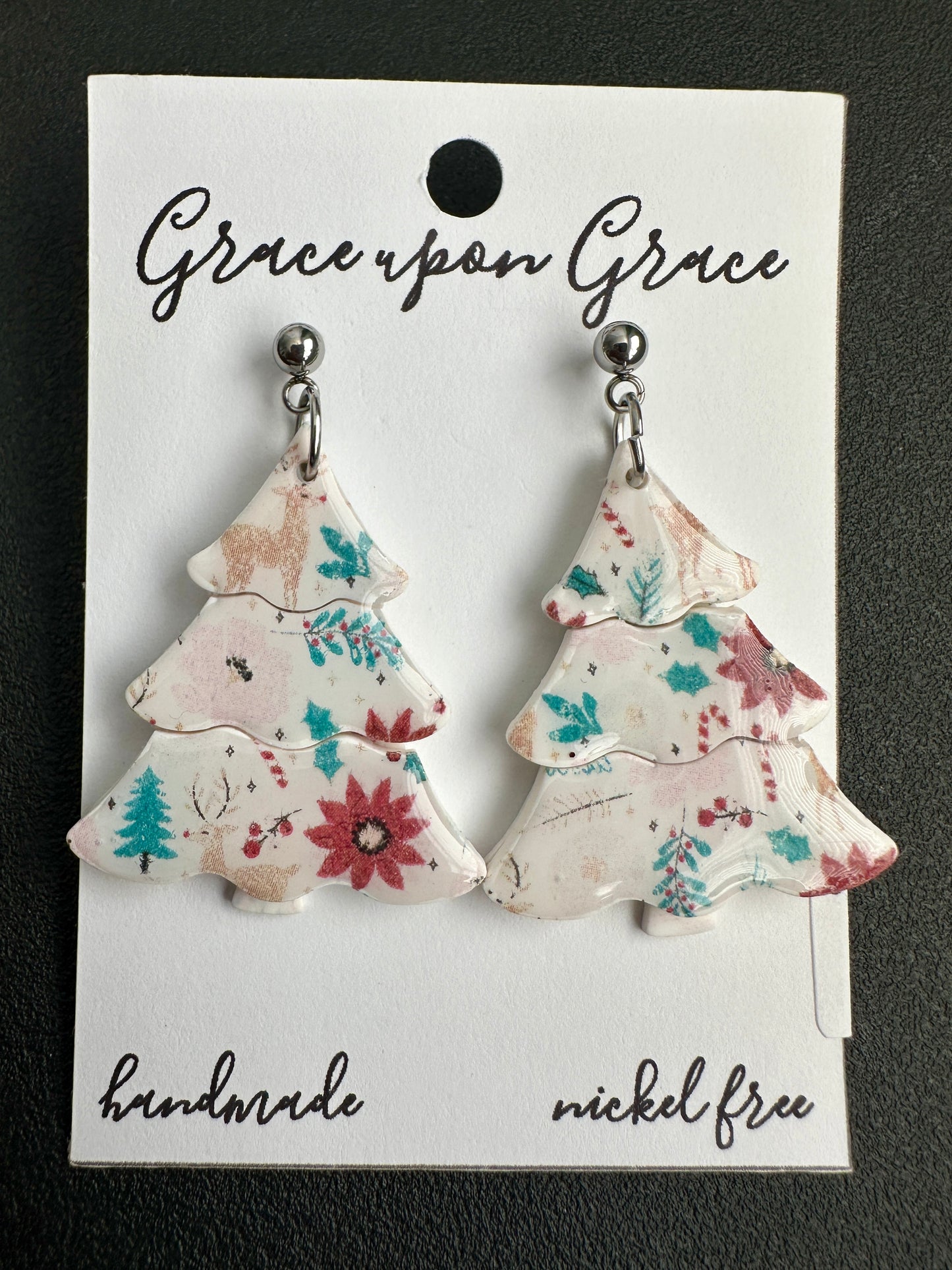 Winter Motif Christmas Tree Dangles