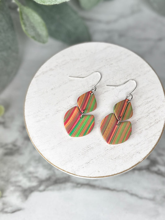 Retro Teardrop Dangles