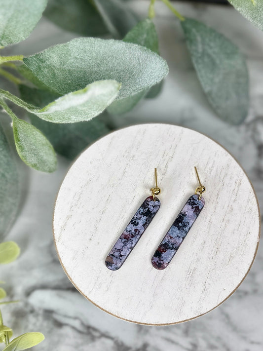 Skinny Oval Dangles