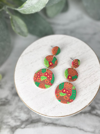 Small Spring Motif Dangles 3