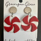 Peppermint Candy Dangles
