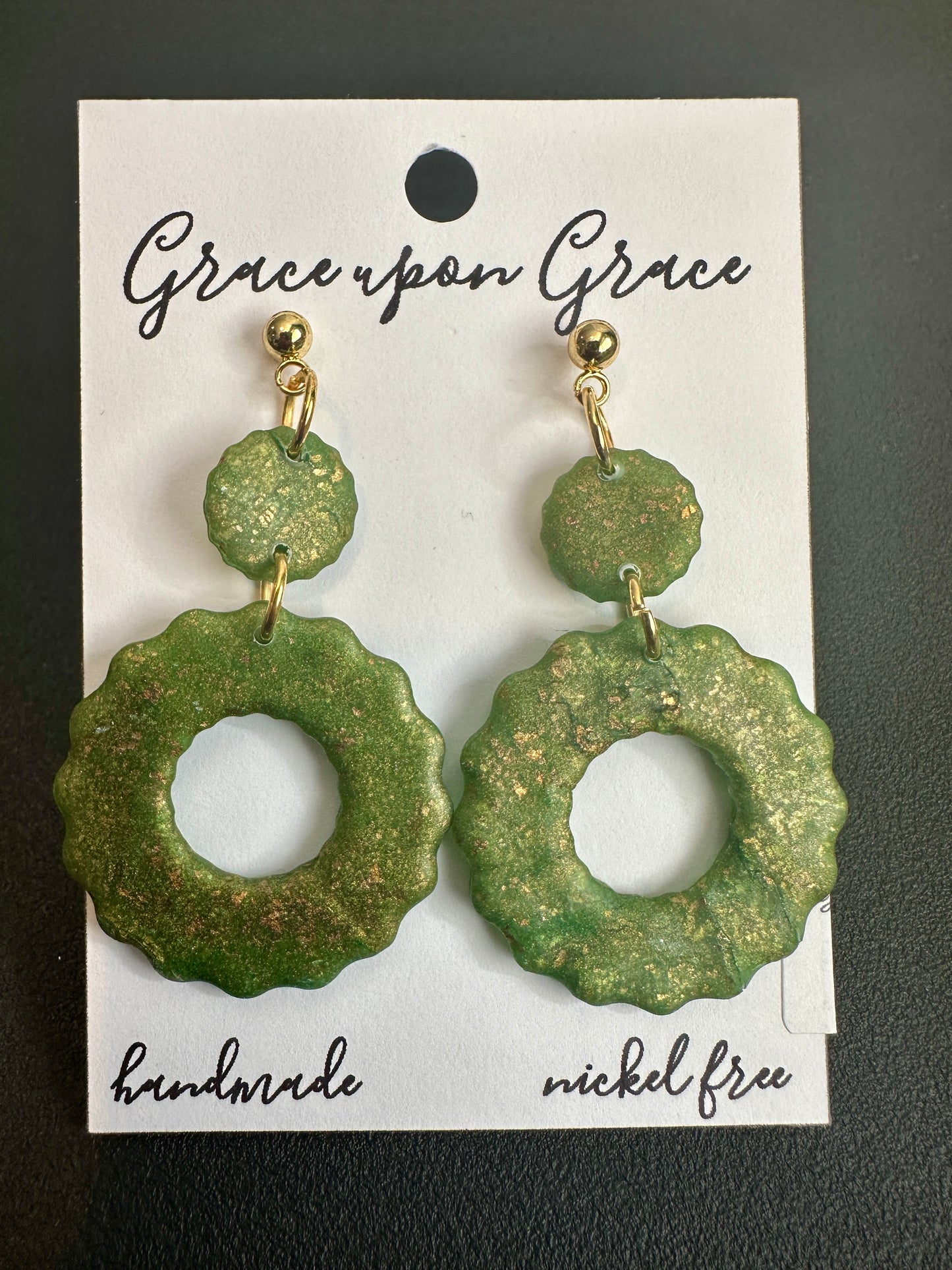 Minimalist Wreath Dangles