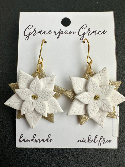 Poinsettia Dangles