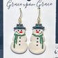 Snowman Dangles