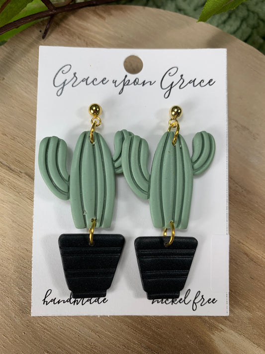 Succulent Dangles - Classic Cactus