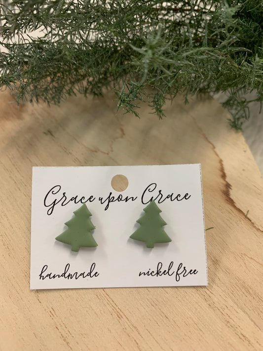Tiered Christmas Tree Studs