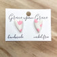 Long Heart Studs