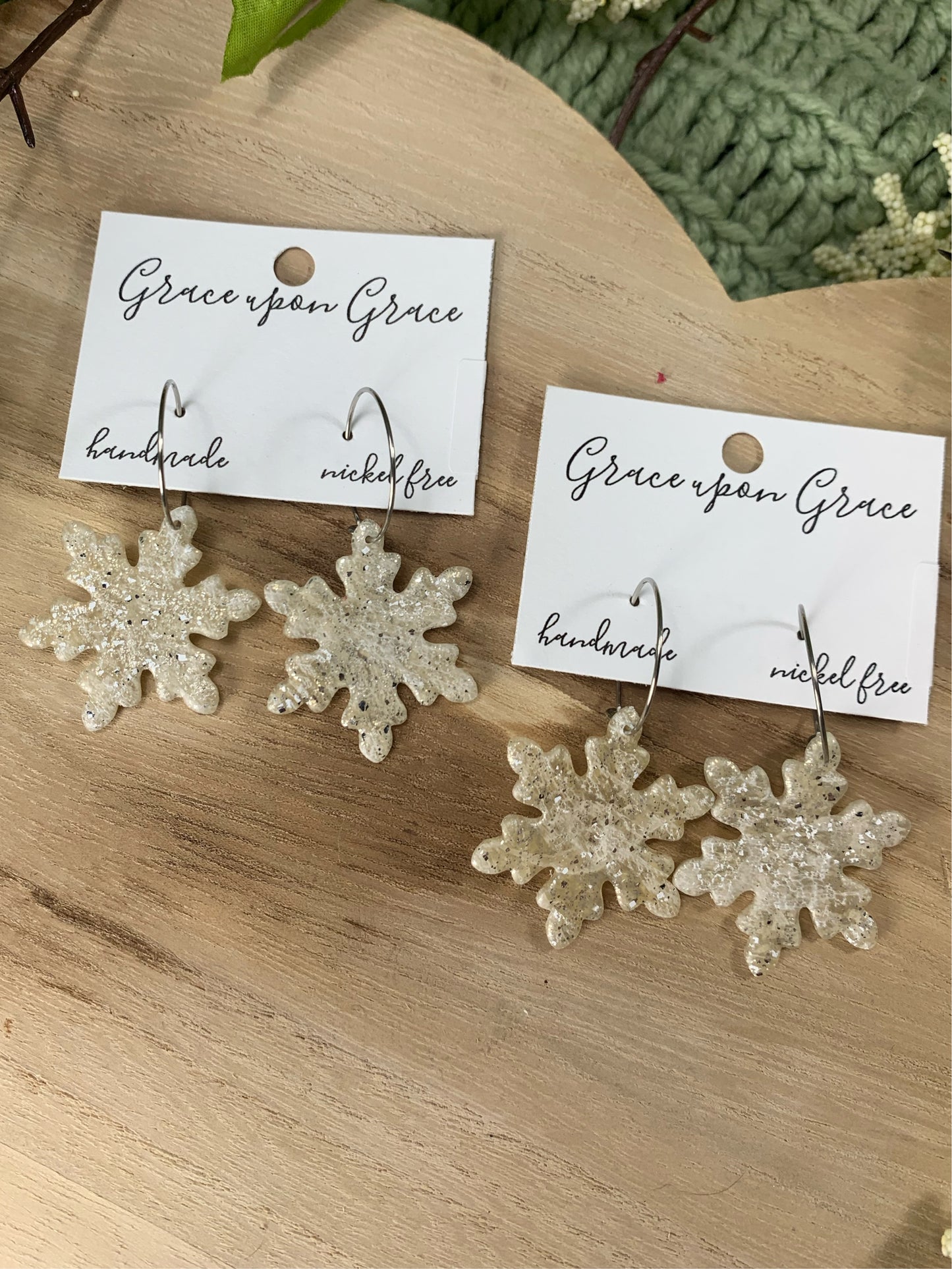 Snowflake Hoops