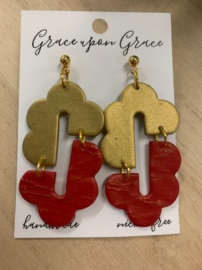 Mariana Dangles - Antique Gold