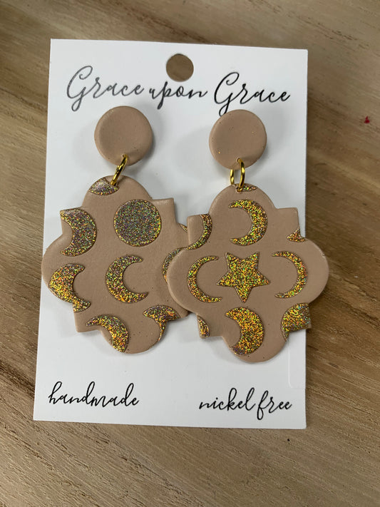 Moon Phase Dangles