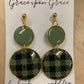 Buffalo Plaid Dangles - Long