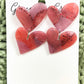 Asymmetrical Heart Dangles