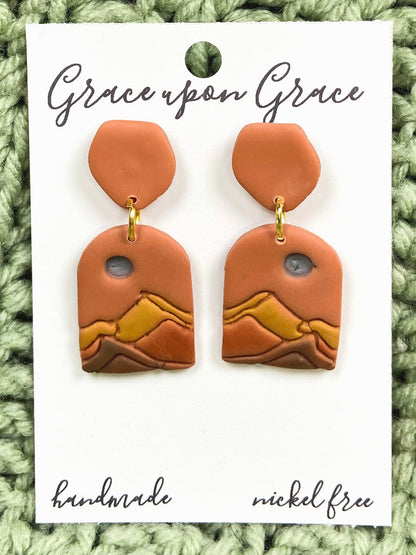 Boho Mountain Dangles