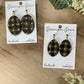 Buffalo Plaid Raised Texture Dangles