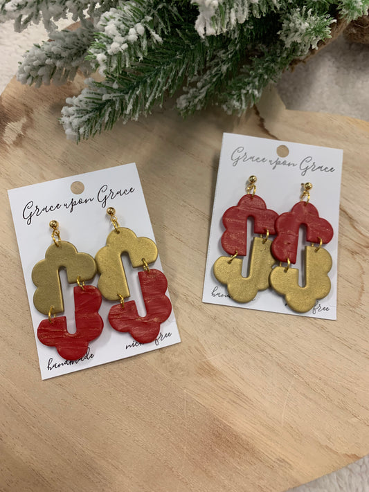 Mariana Dangles - Antique Gold